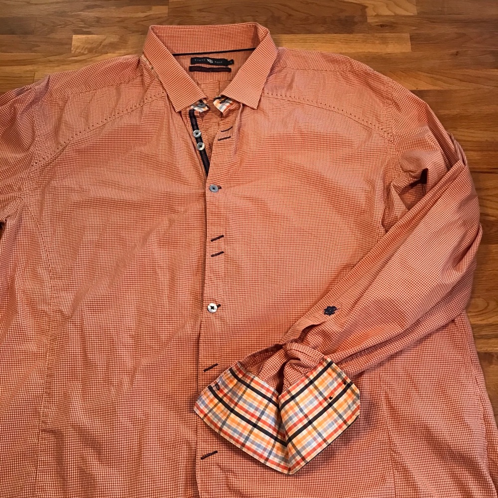 Men’s Used Stone Rose button down dress shirt